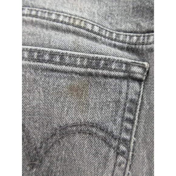 Levis 501 Jeans 28X30 Original Red Tab Button Fly Denim Slim Pants * - Picture 7 of 13